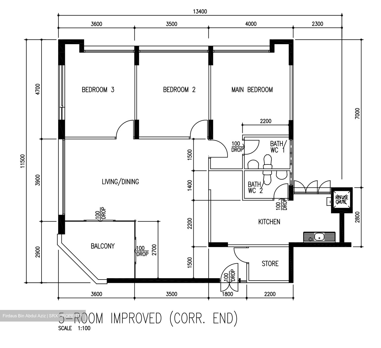 Blk 798 Yishun Ring Road (Yishun), HDB 5 Rooms #606935731